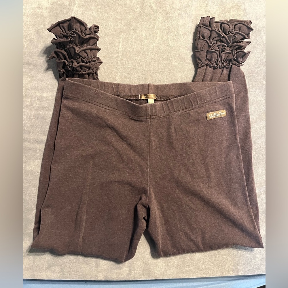 Girls Matilda Jane Ruffle Leggings Small